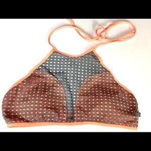 LA VIE EN ROSE AQUA - Hight Neck Binki Top